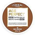 L'Oreal Paris Age Perfect 4-in-1 Tinted Face Balm Foundation with Firming Serum, Deep 10, 0.61 Ounce