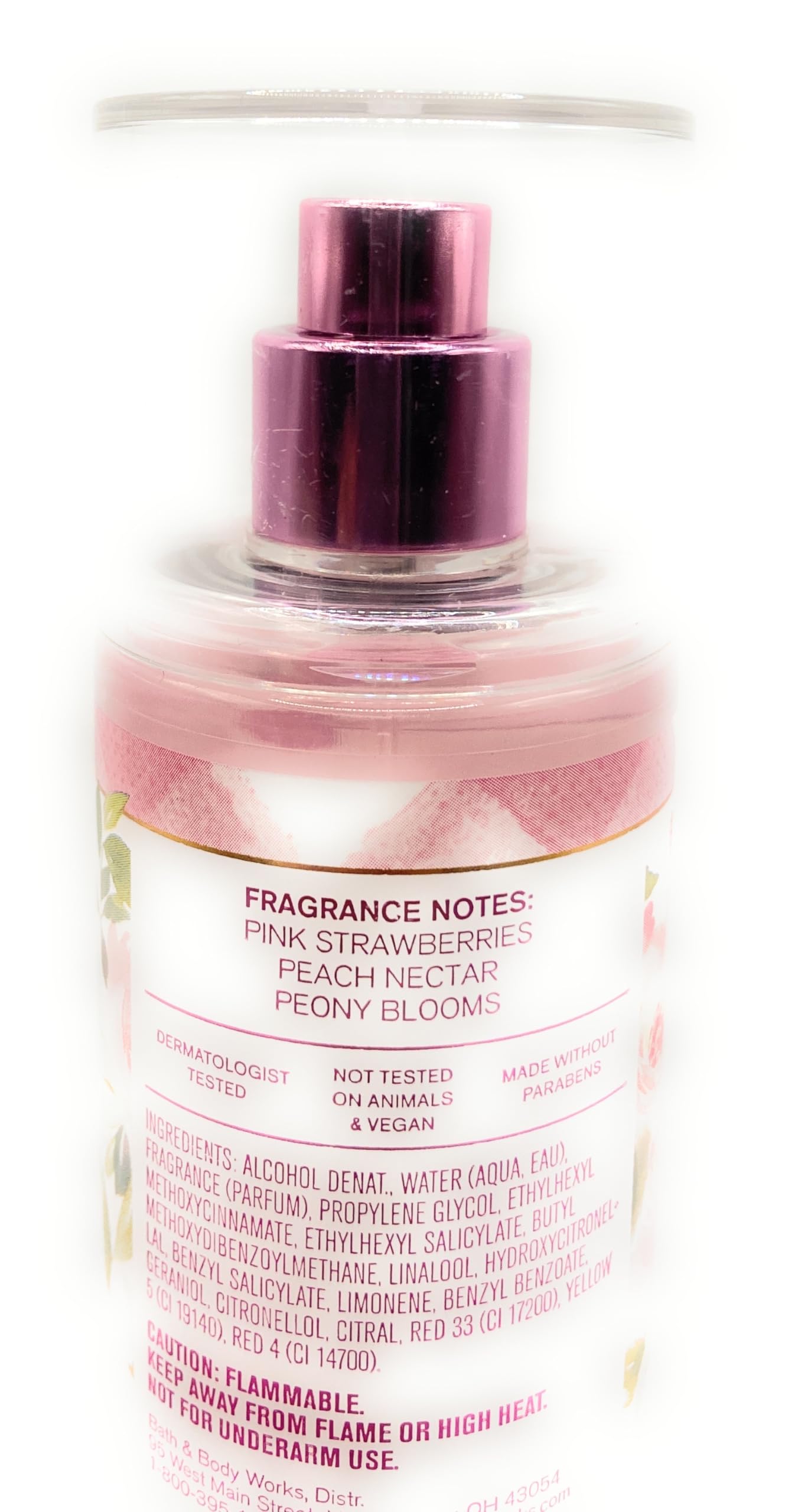 Bath and Body Works Gingham Gorgeous Fine Fragrance Mist 8 Fluid Ounce Body Spray (2023 Limited Edition)