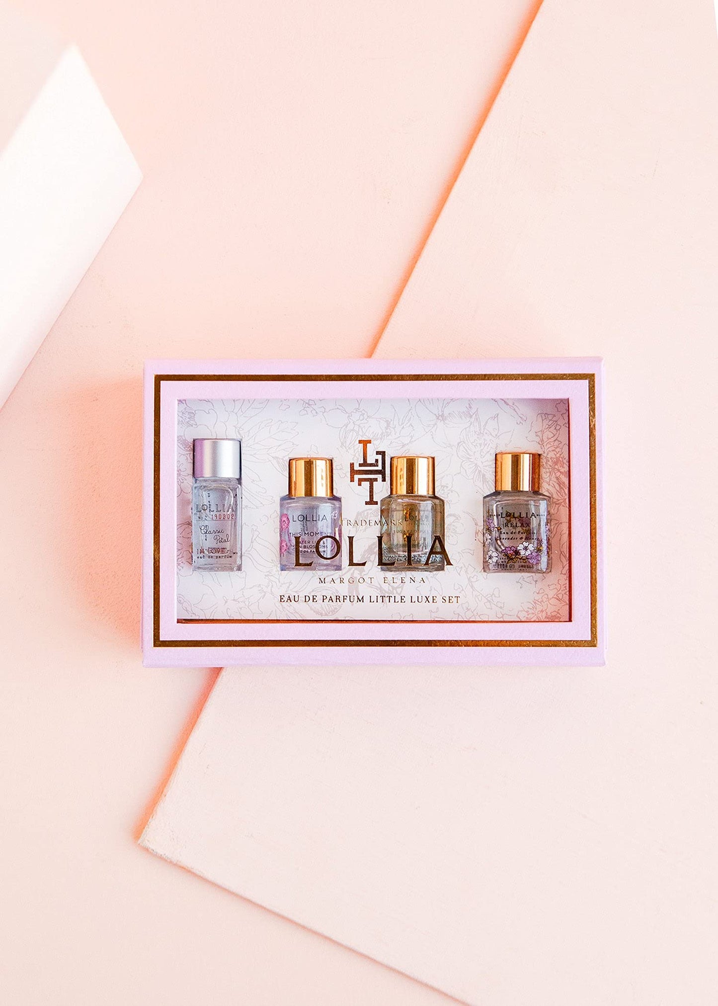 LOLLIA Little Luxe Eau de Parfum Bundle | A Beautifully Captivating Perfume | Sophisticated, Modern Scent Featuring Blushing Fragrance Notes