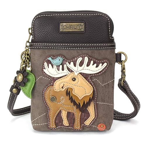 Chala Group Chala Group Rooster Cellphone Crossbody Handbag (Moose)