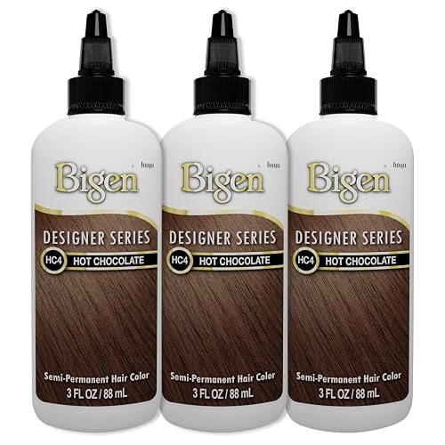 Bigen HC4 Hot Chocolate Designer Series Semi-Permanent Hair Color (pack of 3)