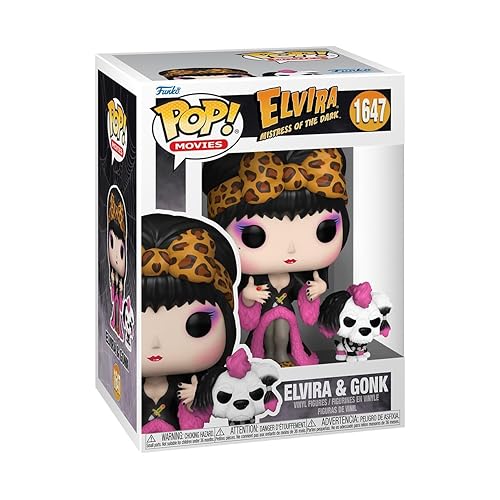 Funko POP! & Buddy: Elvira Mistress of The Dark & Gonk - Collectable Vinyl Figure - Gift Idea - Official Merchandise - for Kids & Adults - Horror…