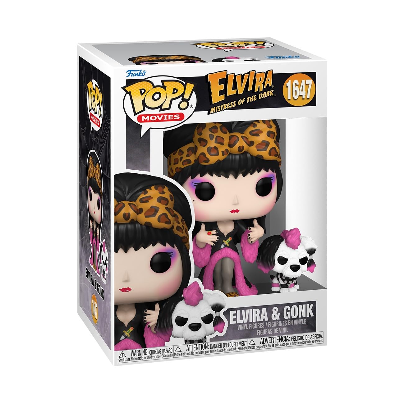 Funko POP! & Buddy: Elvira Mistress of The Dark & Gonk - Collectable Vinyl Figure - Gift Idea - Official Merchandise - for Kids & Adults - Horror…