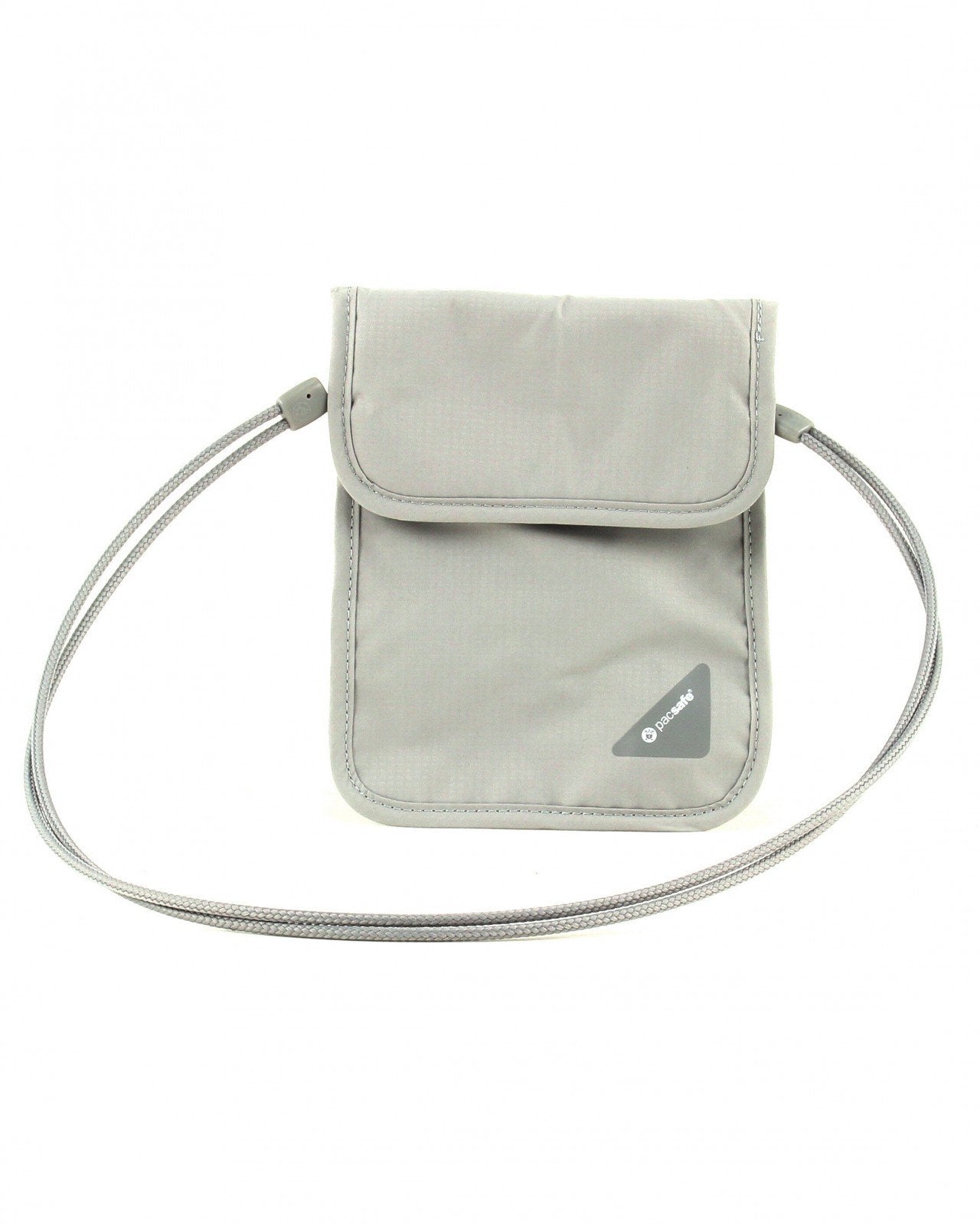 Pacsafe Coversafe X75 Anti-Theft RFID Blocking Neck Pouch, Neutral Grey
