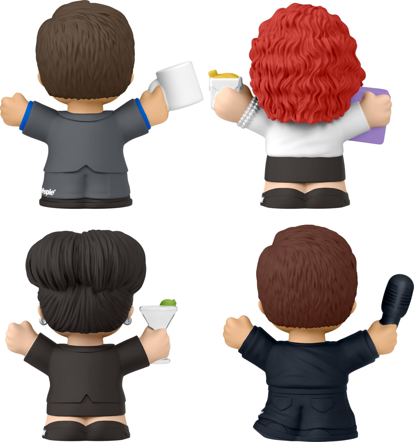 Little People Collector Will and Grace TV Series Special Edition Set for Adults & Fans, 4 Figures in a Display Package (Amazon Exclusive)