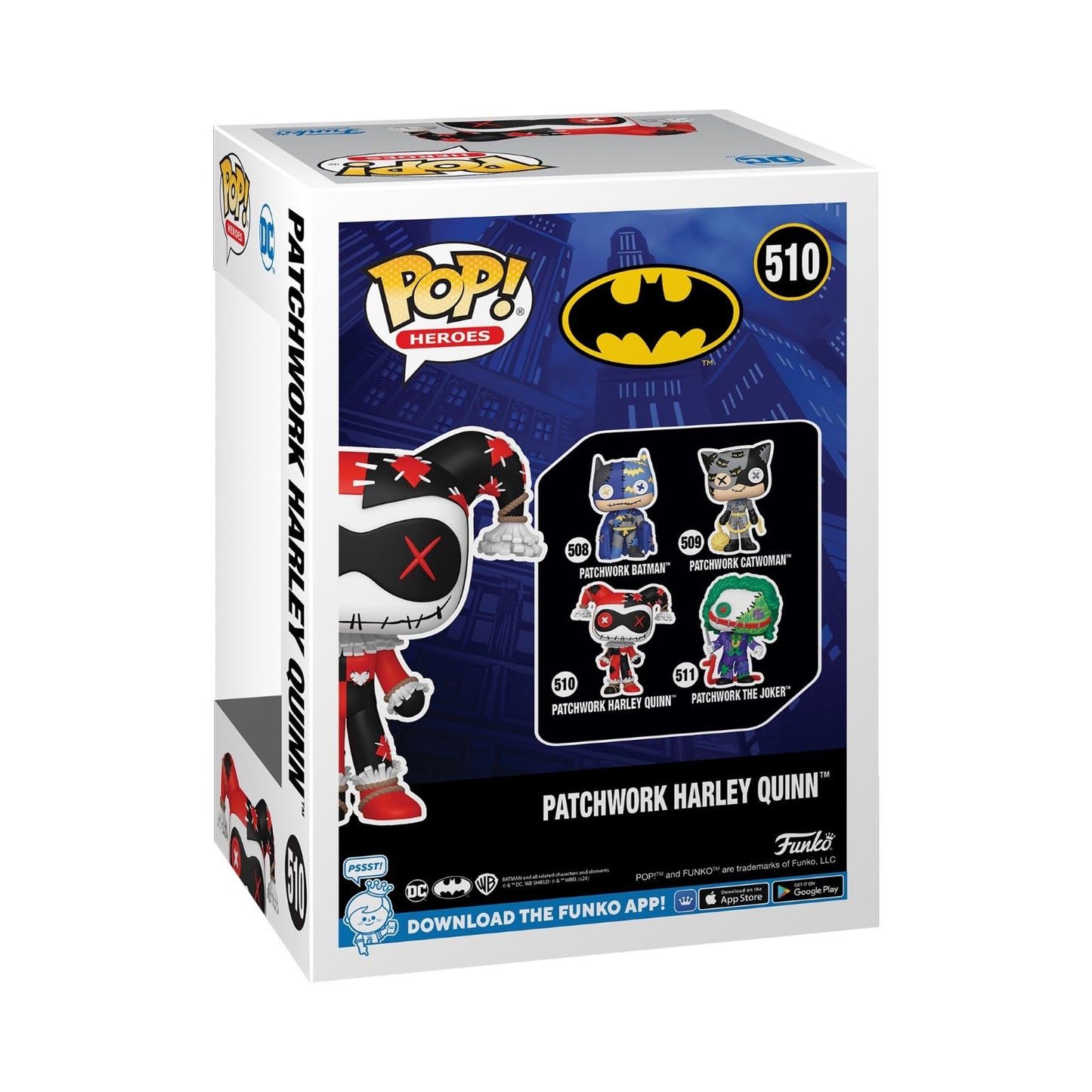 Funko POP! Animation: Patchwork - Harley Quinn - DC Comics - Collectable Vinyl Figure - Gift Idea - Official Merchandise - for Kids & Adults - Comic…