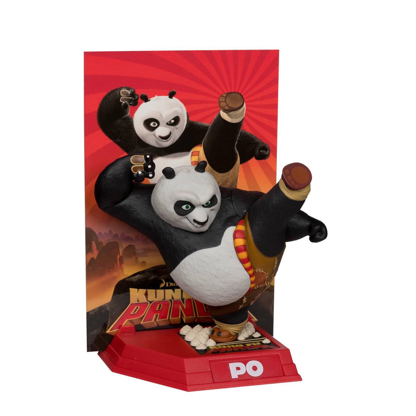 McFarlane Toys - Po (Kung Fu Panda) 6in Posed Figure
