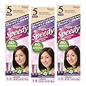 HOYU Bigen Speedy Hair Color Refill, No. 5 Deep Chestnut (Pack Of 6)