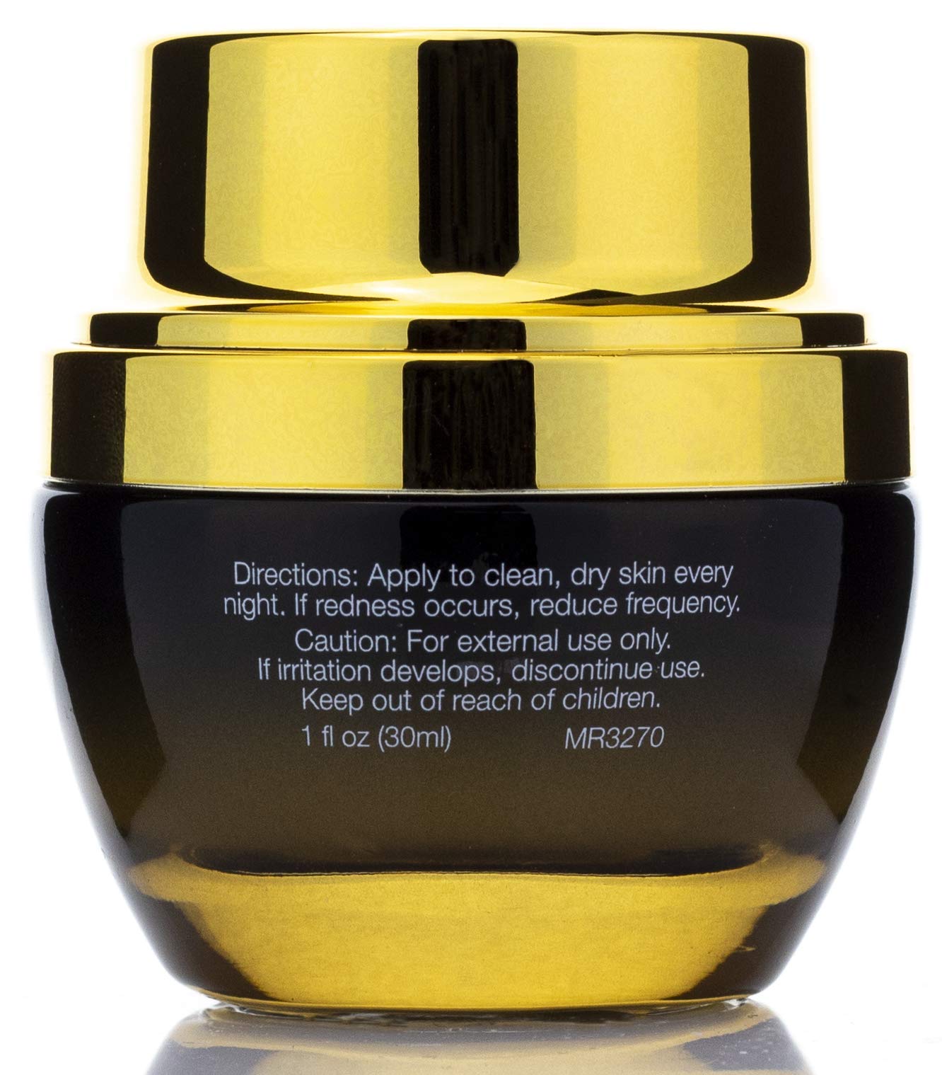 Merle Roberts 24k Gold and Caviar Concentrated Night Cream Intensely Hydrating Anti-Aging Night Cream for Face Reduces Wrinkles, Fine Lines