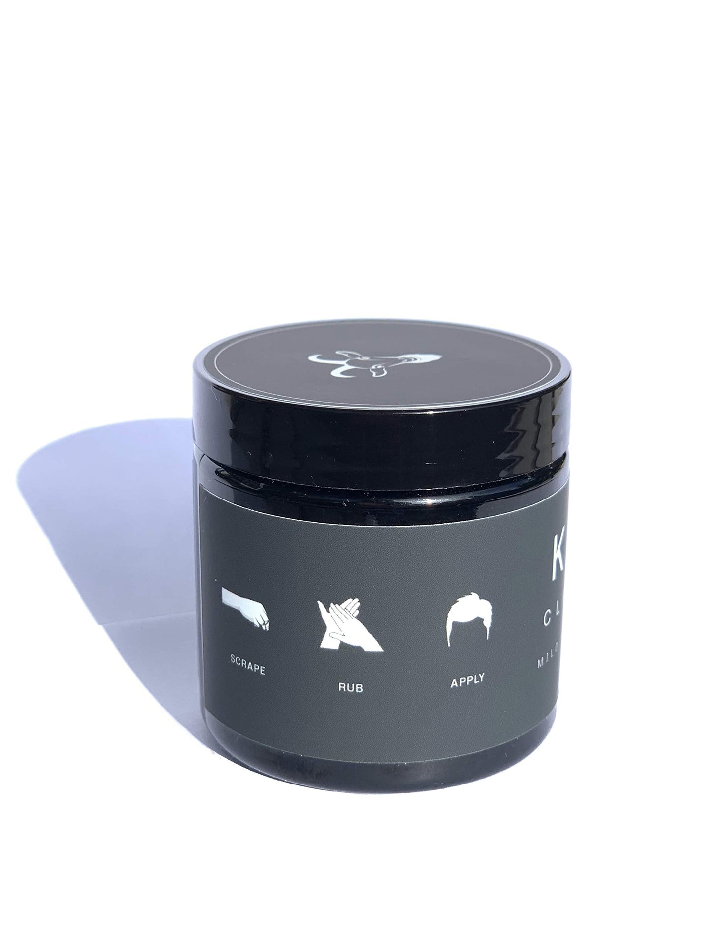 Koza Organic Hair Styling Pomade, Mild Hold with Matte Finish, No Harsh Chemicals, 4 oz, 5 Ingredients