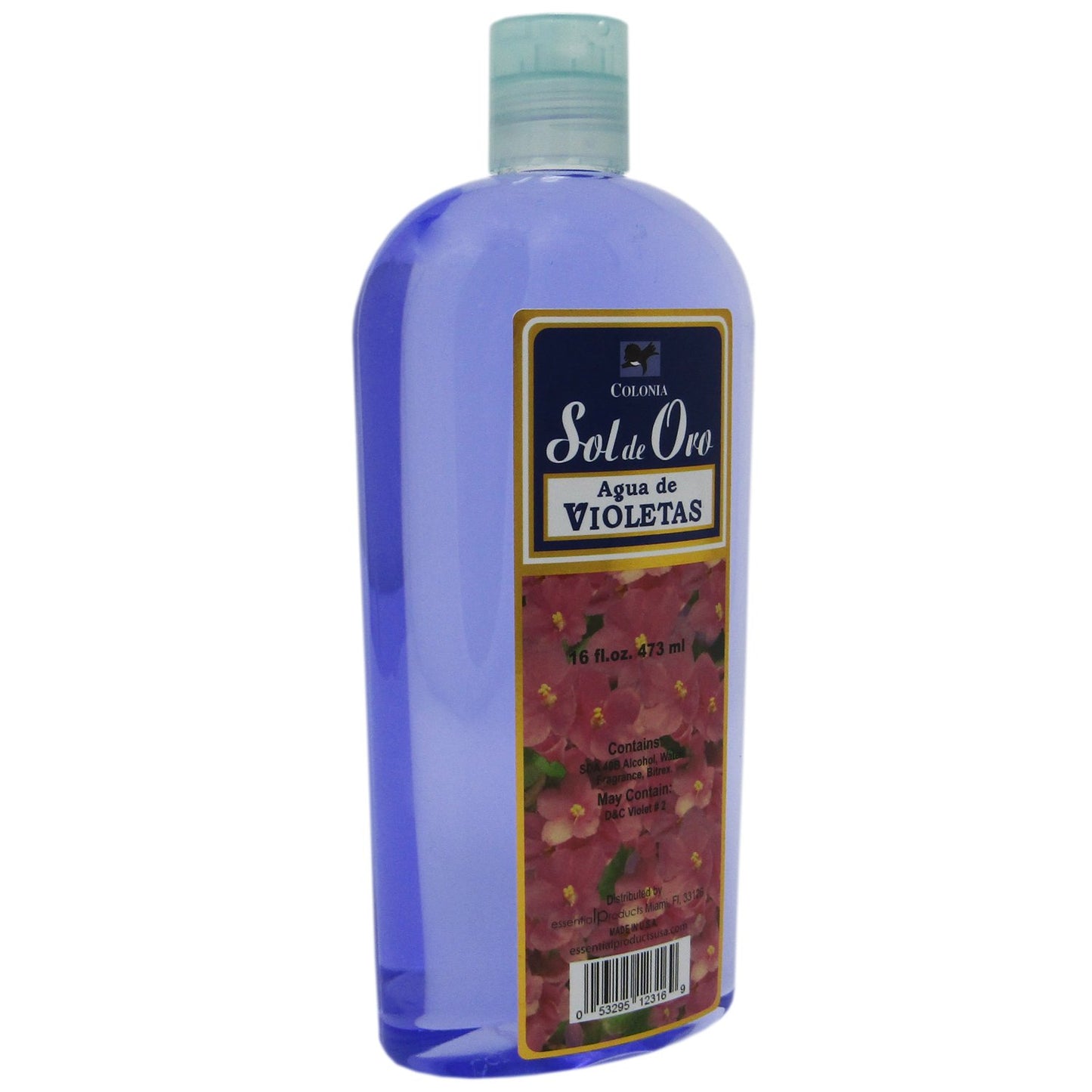 Sol de Oro Agua de Violetas 16oz