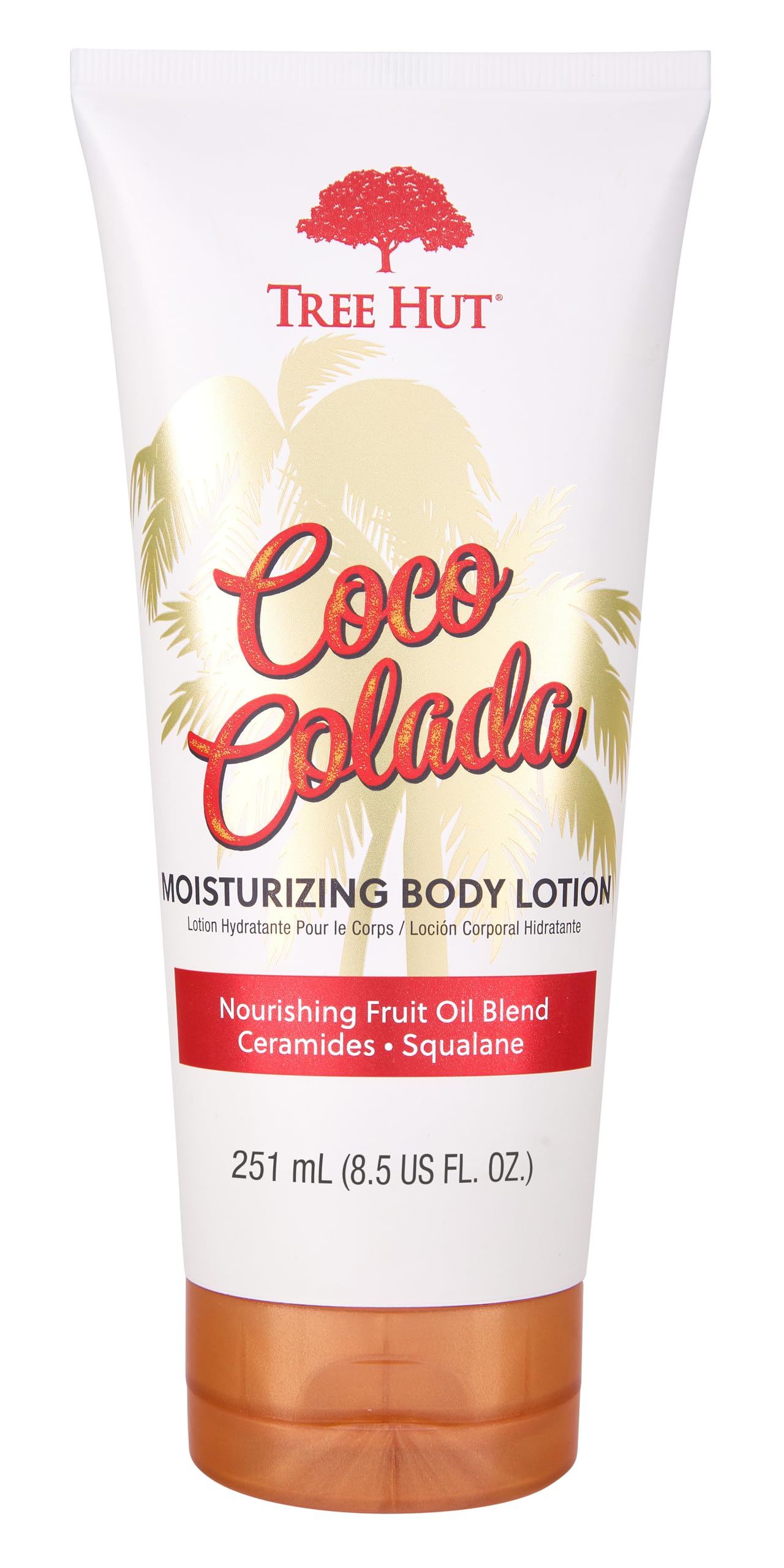 Tree Hut Coco Colada Moisturizing Body Lotion, Ceramide and Squalene Formula Helps Protect Skin, Long-lasting Hydration Leaves Skin Feeling Soft
