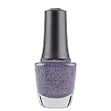 Morgan Taylor Nail Lacquer (Make A Statement) Blue Sparkle Professional Lacquer, Vibrant, Chip-Resistant, Fast-Drying, Long-Lasting, High-Shine Beauty & Personal Care Morgan Taylor