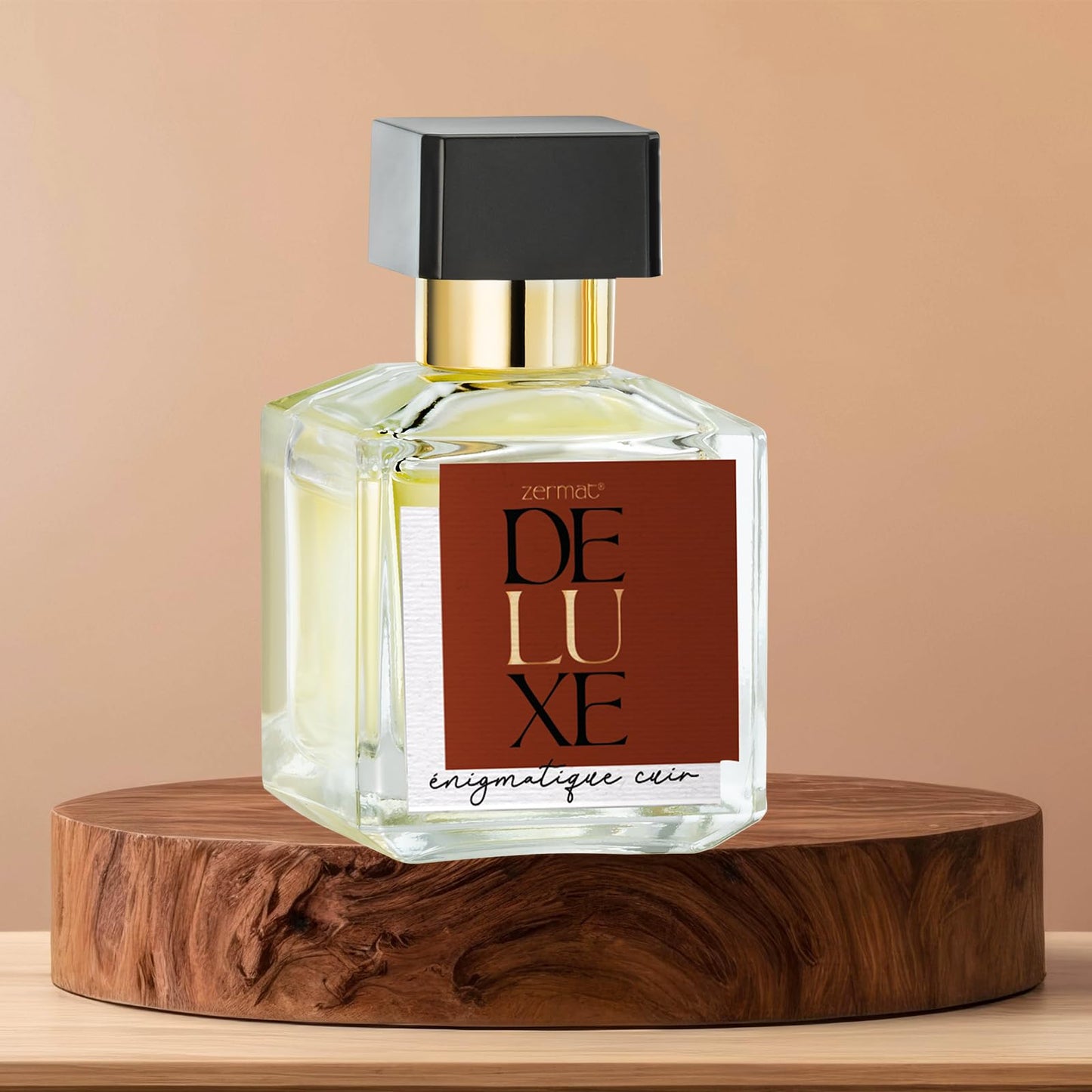 Zermat Éinigmatique Cuir, Fragrance for Niche, Warm-Amber Scent 1.69 Fl. Oz