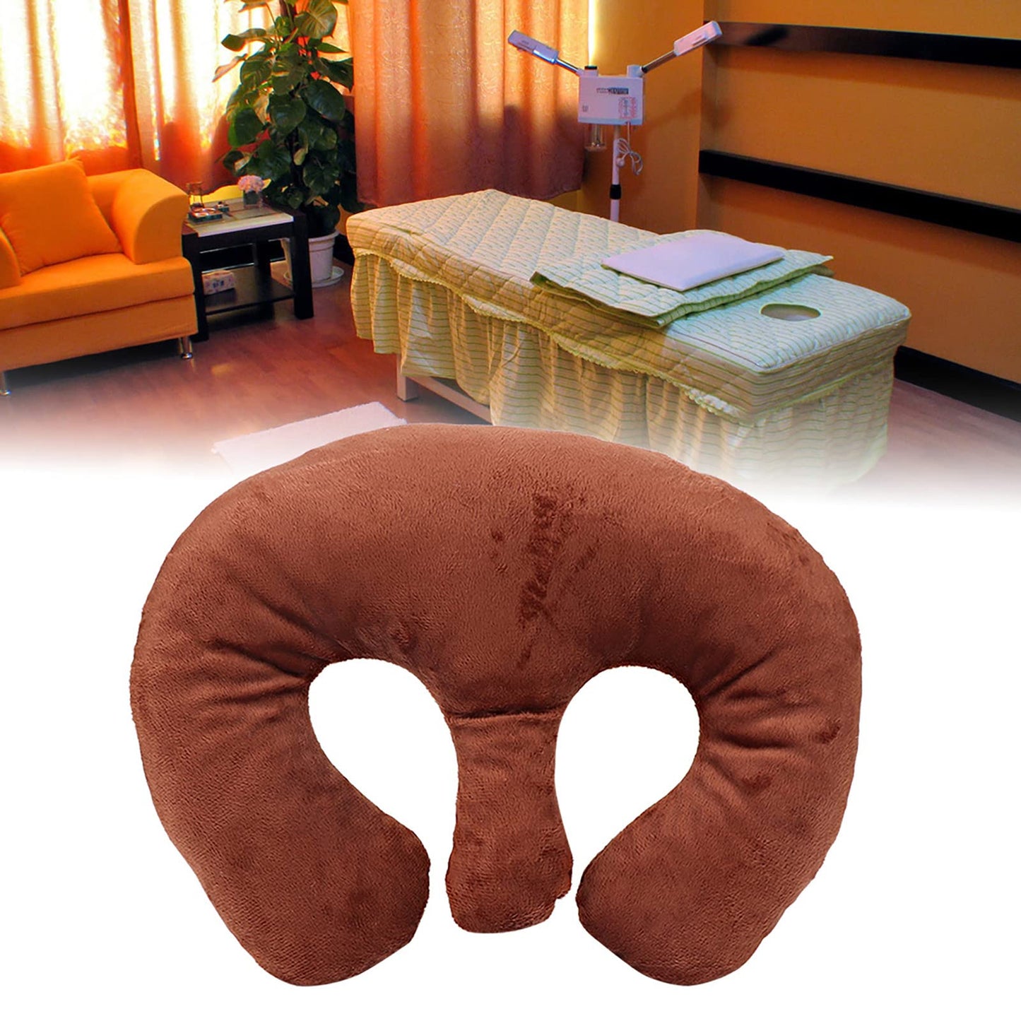 YUYTE Massage Chest Support Pillow for Women, SPA Face Down Pillow Cushion, Comfortable Body Support Pad for Salon, Massage Table and Beauty Beauty and Personal Care YUYTE