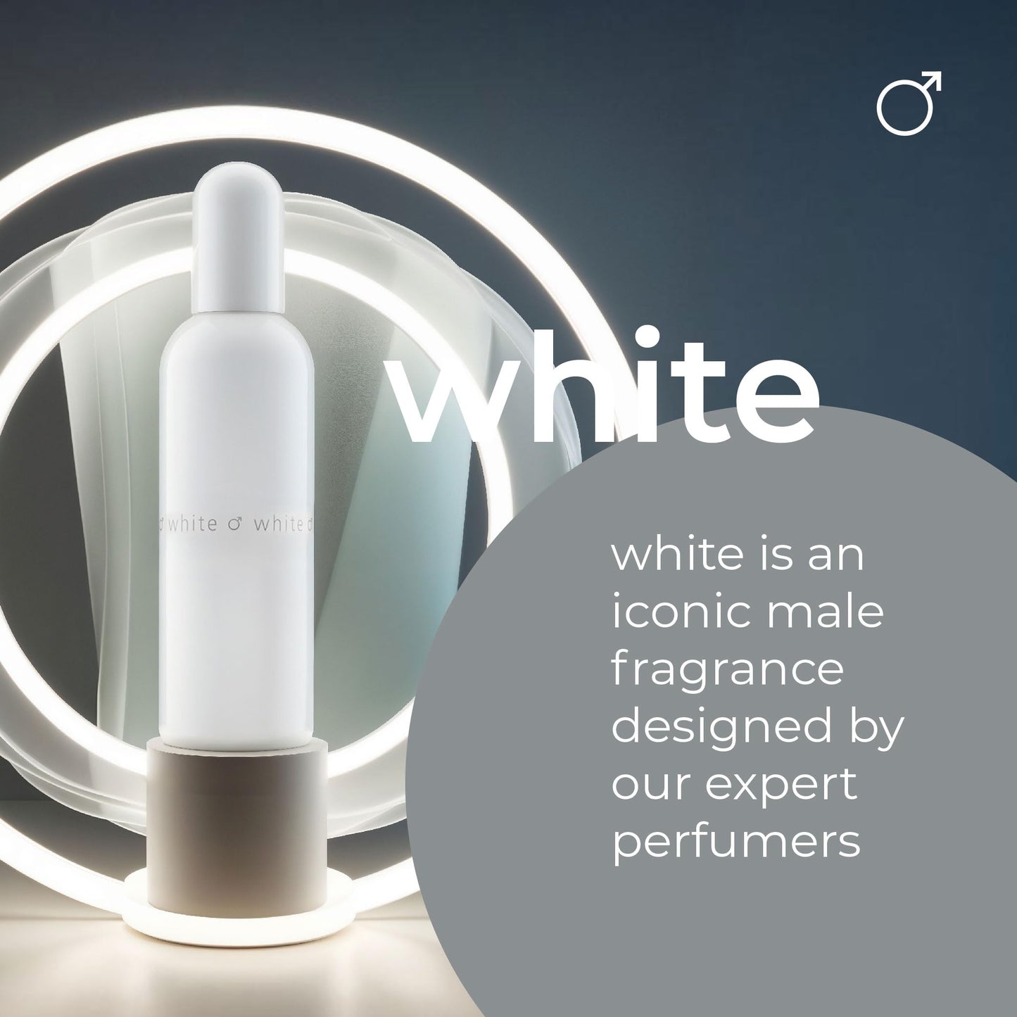 COLOUR ME Milton-Lloyd White - Cologne for Men - Aromatic Fougere Fragrances - Mens Cologne - Long Lasting Perfume for Men - Eau de Parfum - 3 oz