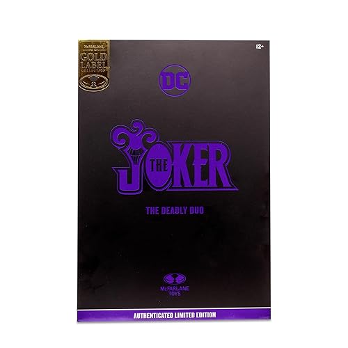 McFarlane The Joker (The Deadly Duo) Figure 7" (Gold Label)