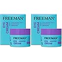 Freeman Eye Cream, Moisturizing Under Eye Cream For Dull & Tired Eyes, Brightens & Depuffs Undereye Skin, Helps Dark Circles, Infused With Magnesium