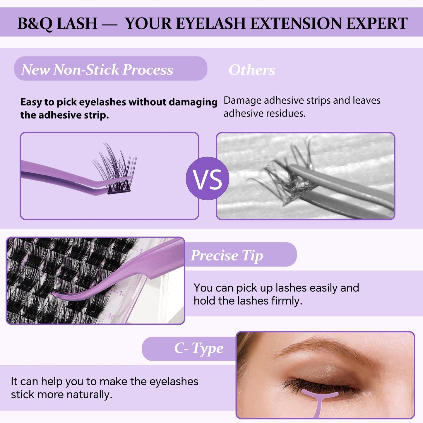 Lash Shampoo Kit Lash Cleaning Kit 50ML Lash Bath Kit Lash Wash for Eyelash Extensions Lash Remover Mascara Brush with Hairband Portable Eyelash Beauty and Personal Care B&Qaugen