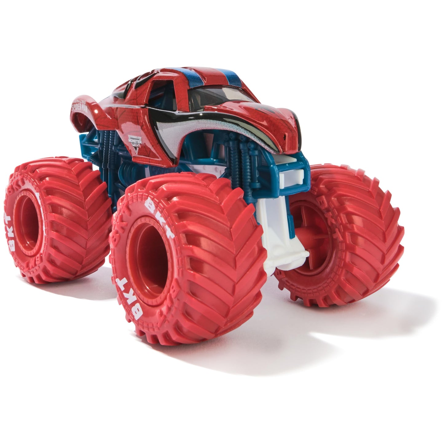 Monster Jam, Marvel Official Spider-Man Vs. Black Panther Die-Cast Monster Trucks, 1:64 Scale, Kids Toys for Boys and Girls Ages 3 and up