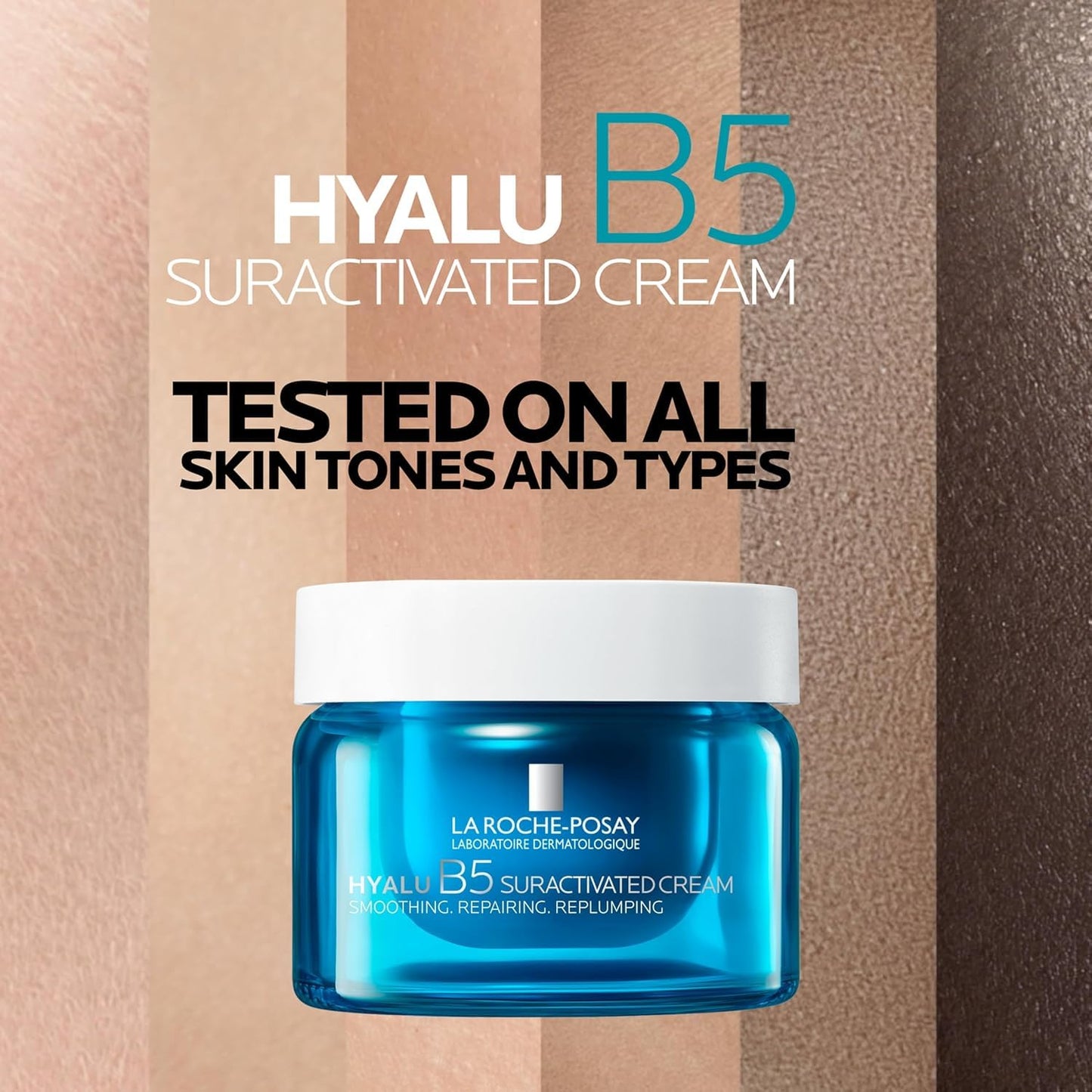 La Roche-Posay Hyalu B5 Suractivated Anti-Aging Face & Neck Cream, Firming Face Moisturizer With 3 Types of Hyaluronic Acid for All Skin Types, 72hr Beauty and Personal Care La Roche-Posay