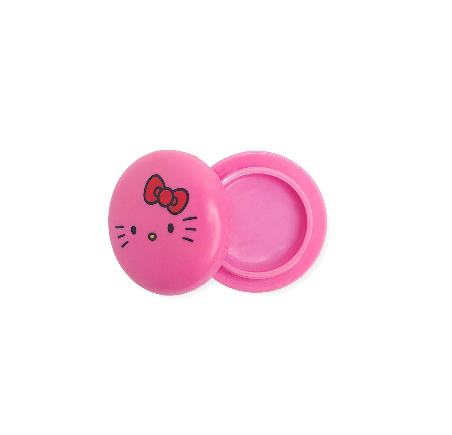 The Crème Shop x Sanrio Hello Kitty Macaron Lip Balm (Hello Kitty Icing On The Cake) Korean Cute Scented Pocket Portable Soothing Advanced Must-Have