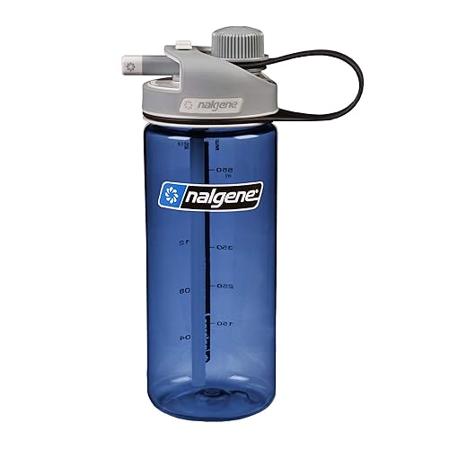 Nalgene Sustain Tritan BPA-Free MultiDrink Water Bottle Made with Material Derived from 50% Plastic Waste (using ISCC certified mass balance), 20 OZ