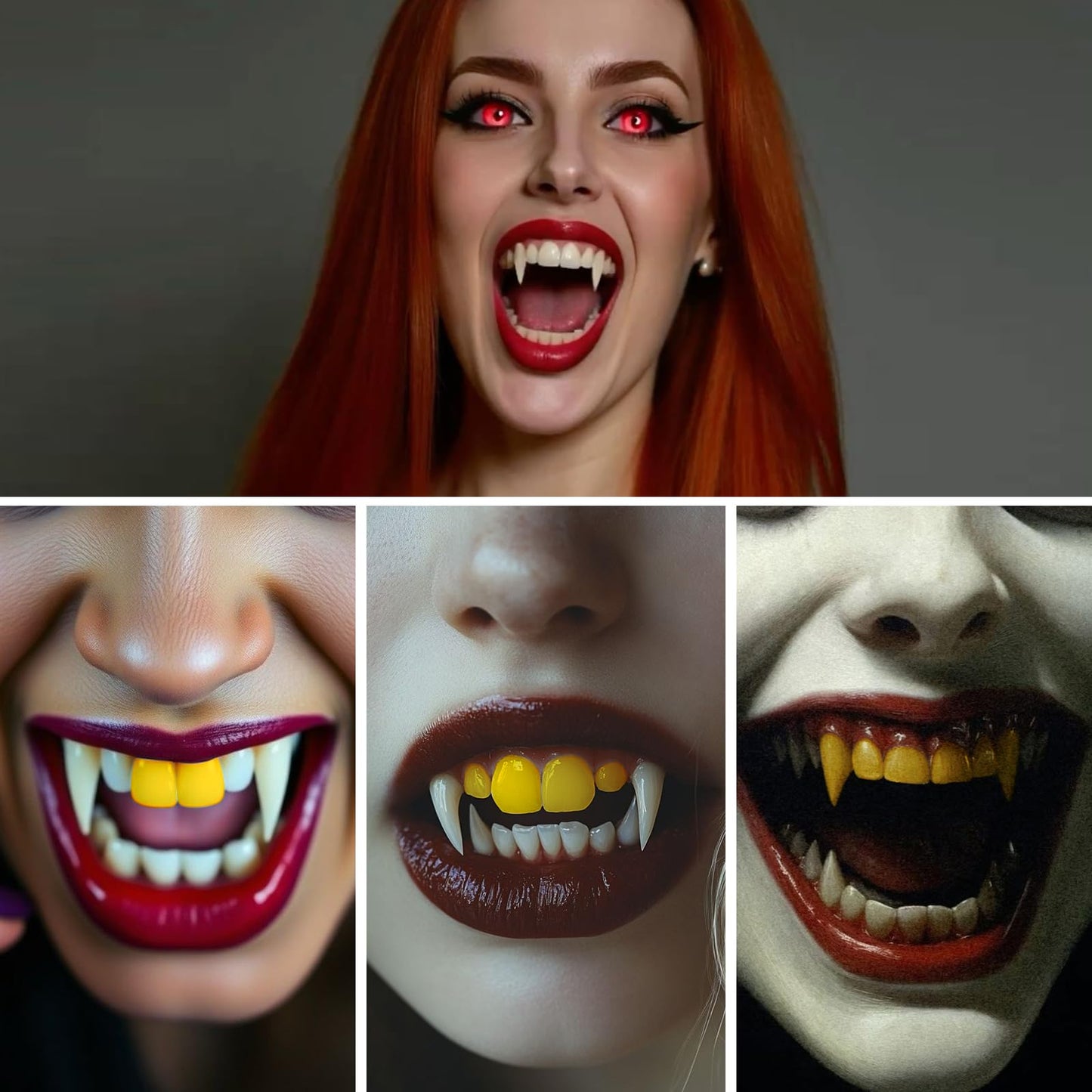 Gold Tooth Paint, Temporary Gold Out Tooth Makeup, Quick Dry & Realistic, No Streak, Perfect for Creating Golden Teeth SFX & Pirate Teeth Makeup
