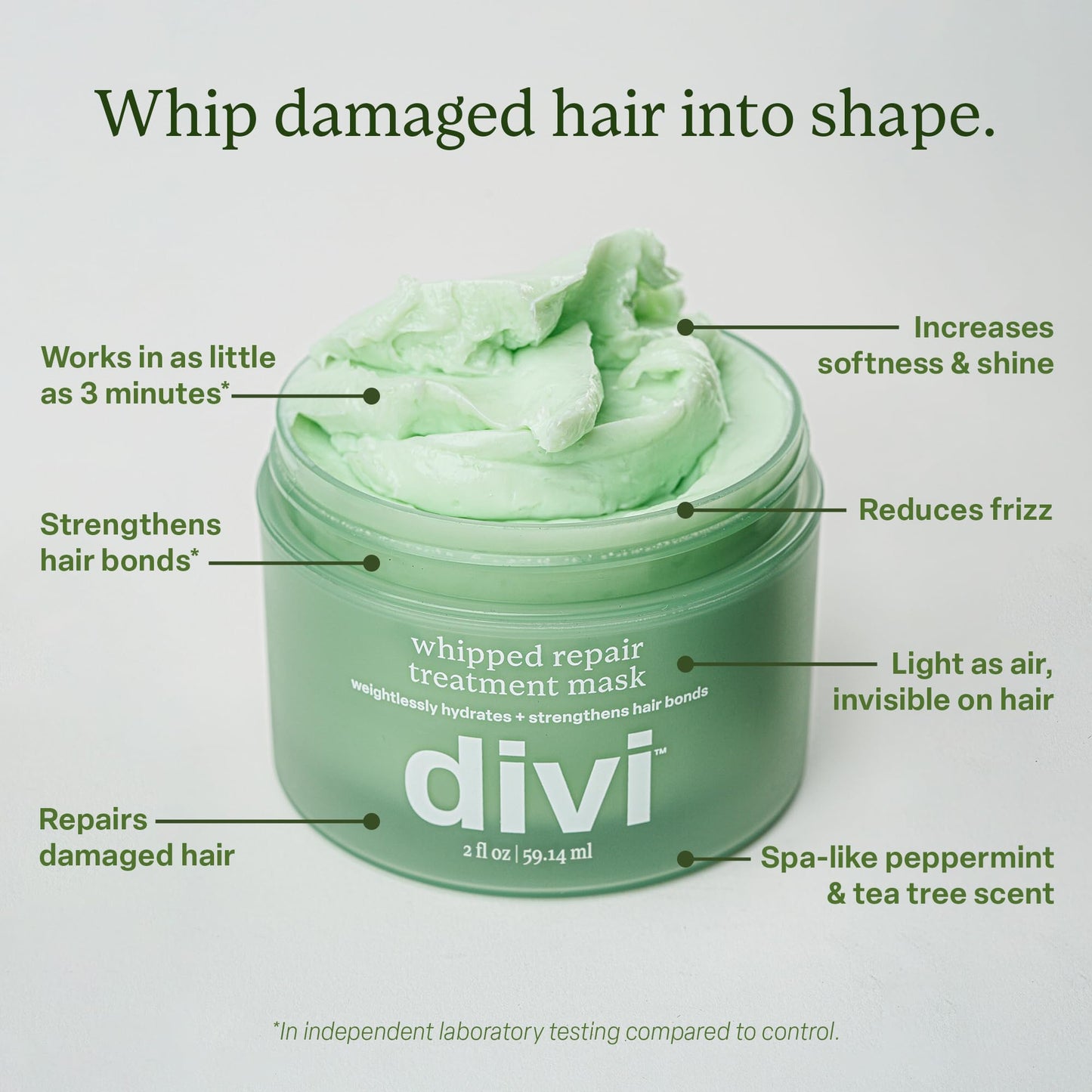 Divi Volumizing Hair Care Discovery Kit, Includes Travel Size Shampoo, Conditioner, 15ml Scalp Serum, Dry Shampoo, Whipped Mask, for Fine and Thinning