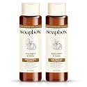 Soapbox Coconut & Shea Shampoo & Conditioner Set, For Dry, Damaged Hair - Nourishes & Moisturizes Hair - Clean Ingredients Free of Harsh Chemicals