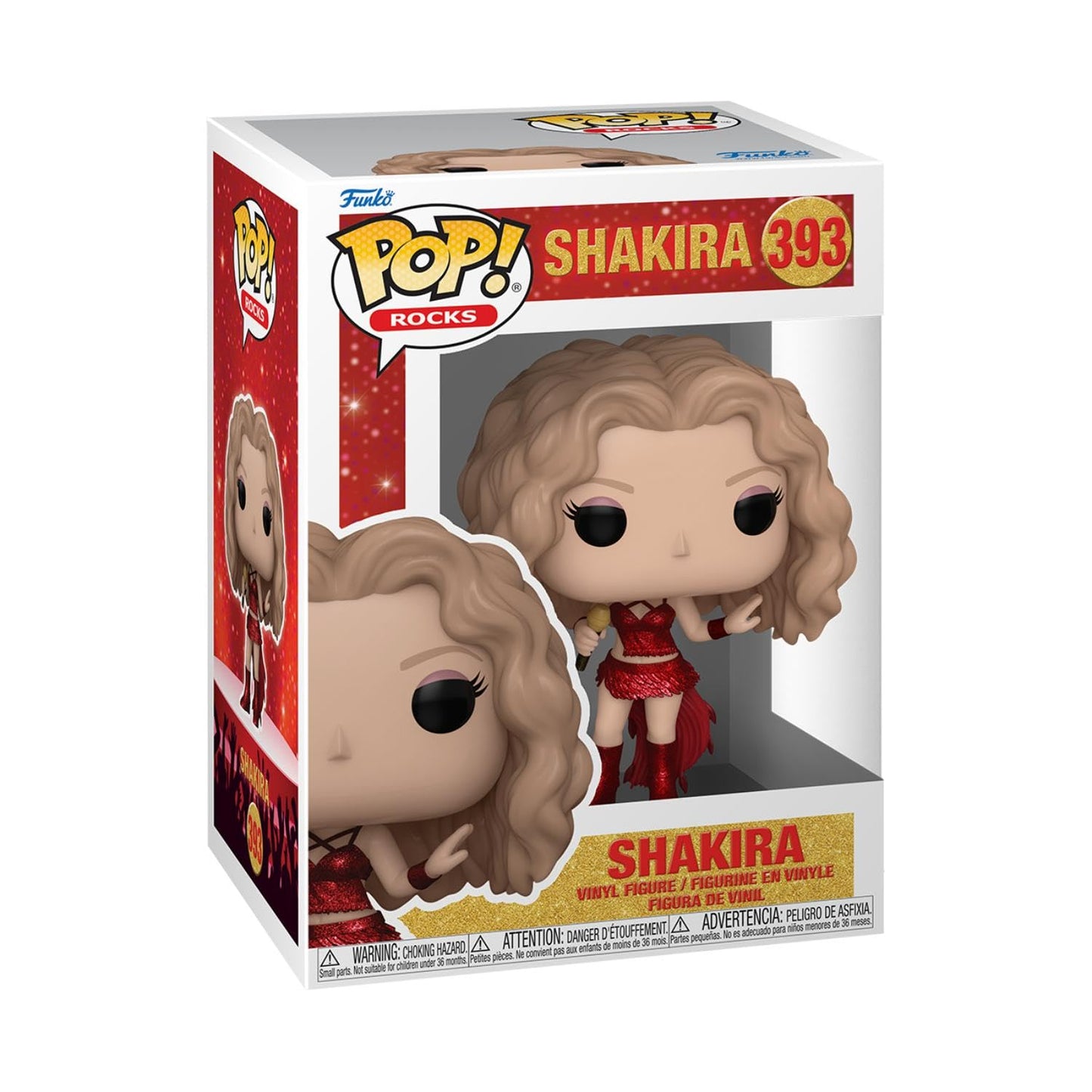 Funko POP! Rocks: Shakira - (Super Bowl) - Glitter - Collectable Vinyl Figure - Gift Idea - Official Merchandise - for Kids & Adults - Music Fans…