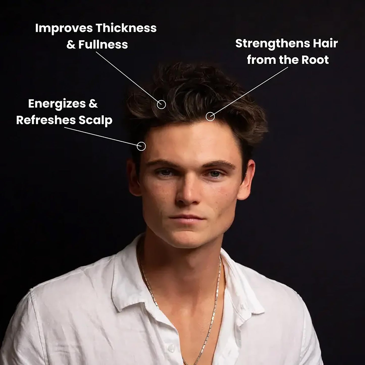 The Men Pen Peptide-Powered Shampoo & Conditioner Set for Men - Strengthening, Thickening Hair Care with Biotin, Keratin & Collagen - Tobacco Reserve