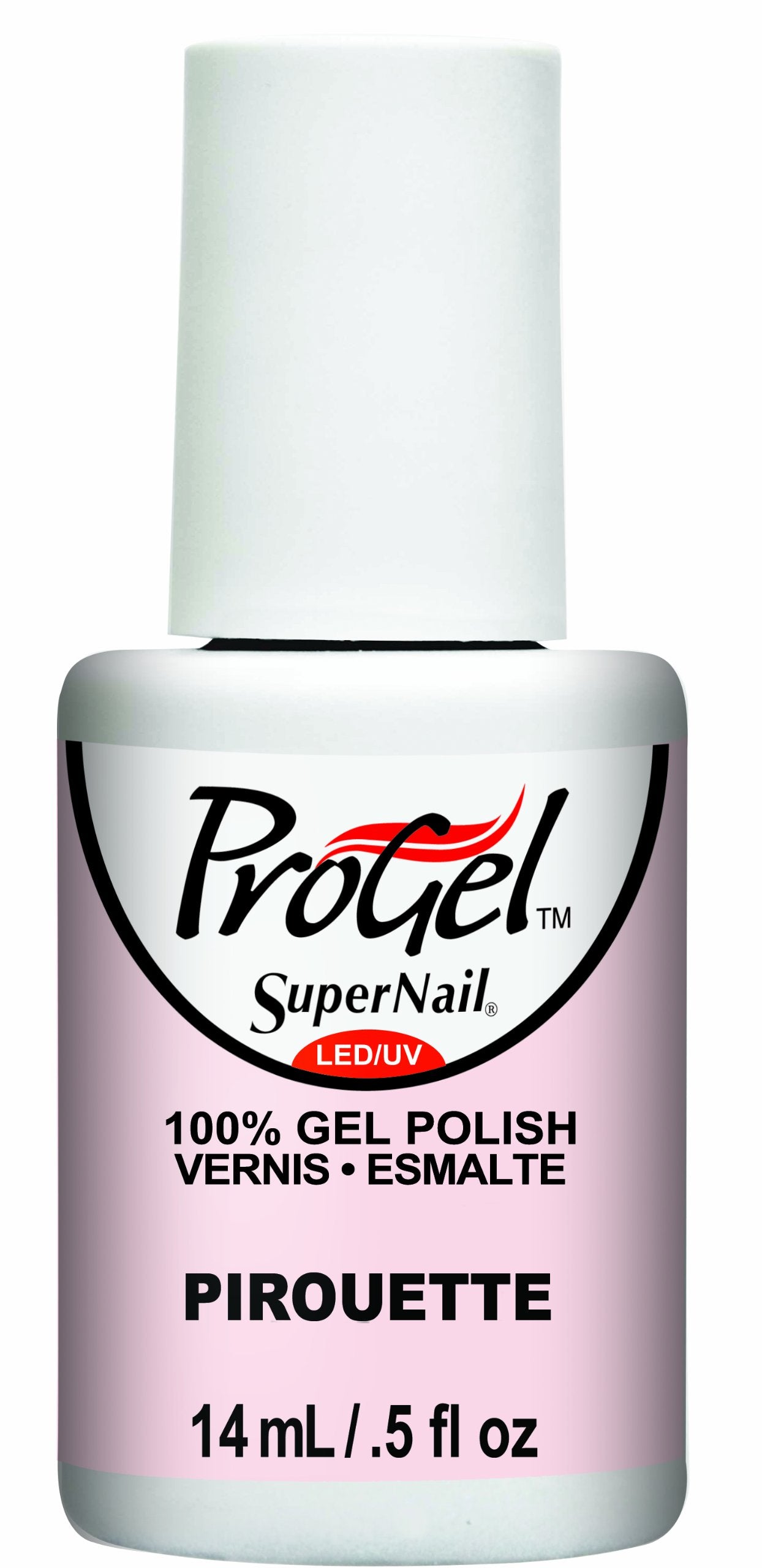 Supernail Progel Nail Lacquer, Pirouette, 0.5 Fluid Ounce Beauty & Personal Care SuperNail