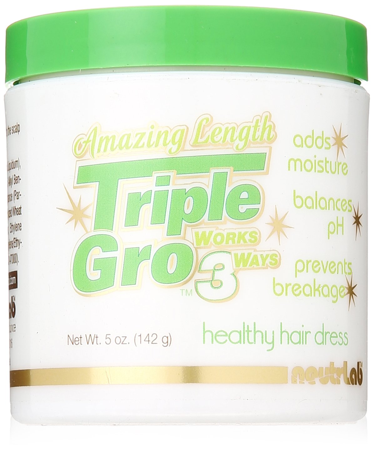 Neutrlab Triple Grow Healthy Hair Dress Formula, 5 Ounce