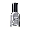 Sally Hansen Hard as Nails, Pumping Iron, Long Lasting, Chip Resistant, Opaque, Shimmery Silver Nail Polish