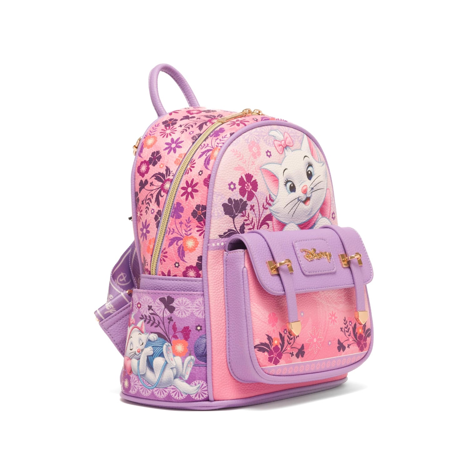 Wondapop Disney Aristocats Marie 11" Vegan Leather Fashion Mini Backpack