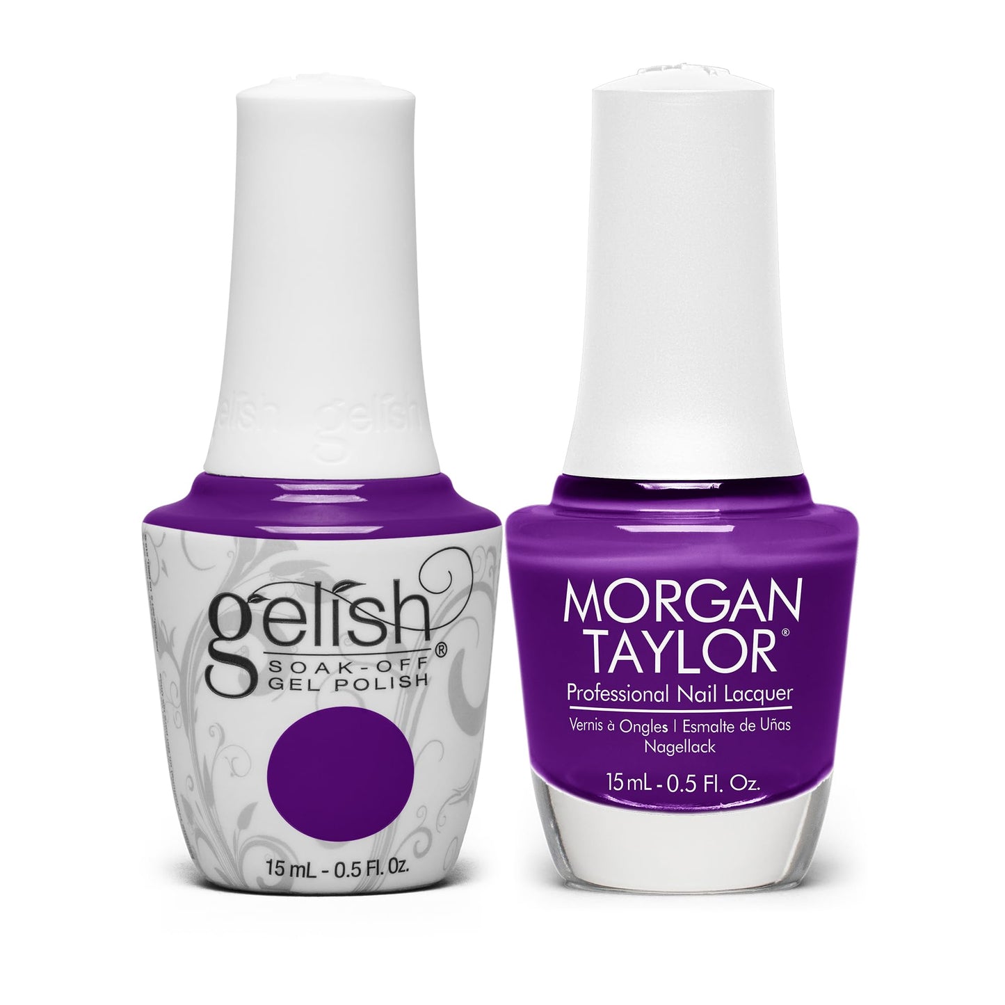 Gelish & Morgan Taylor Let's Roll Collection Duo - This Is How I Roll, 15mL Beauty & Personal Care Gelish