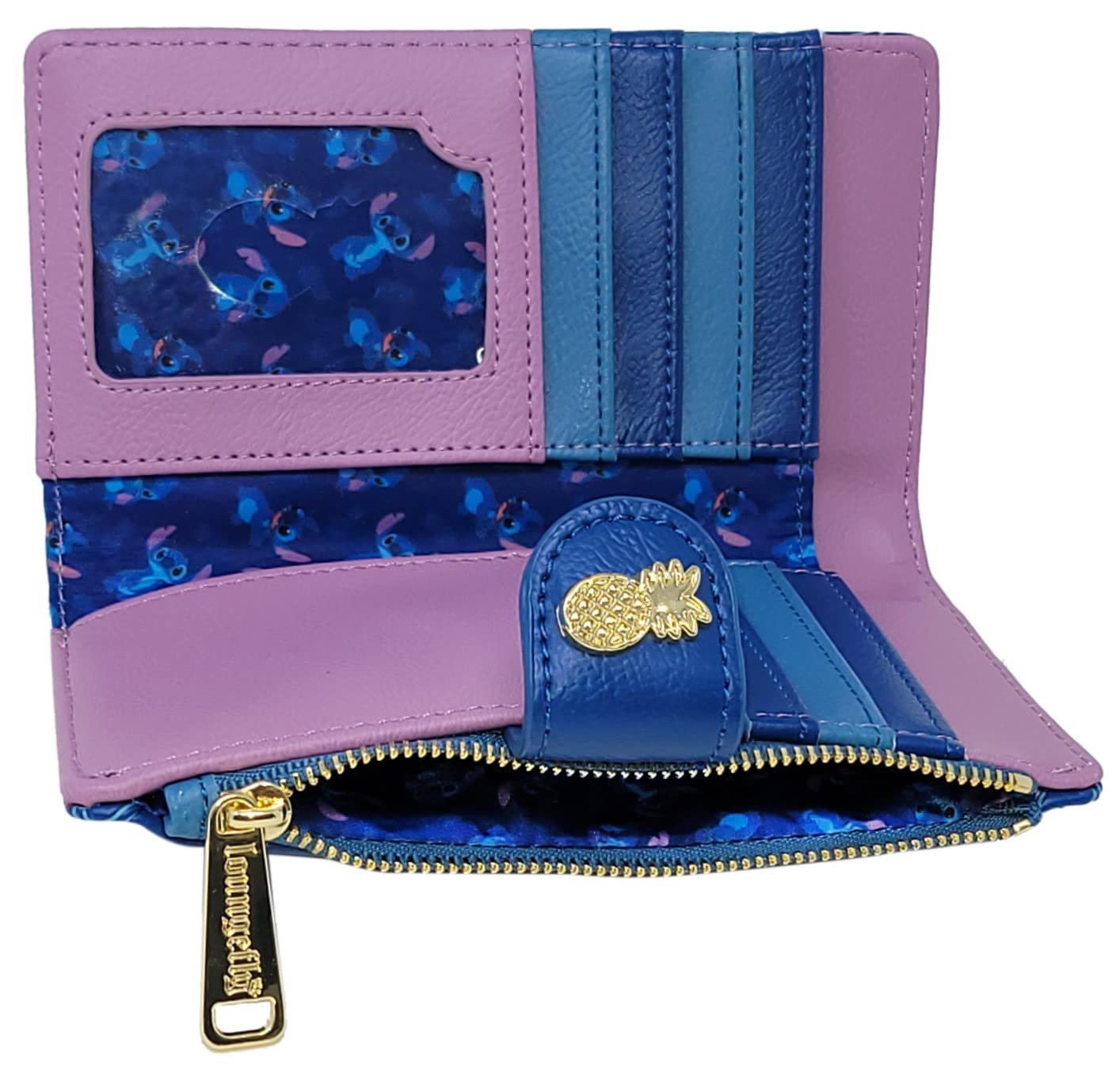 Loungefly Disney Stitch Wallet Snap Flap Clutch