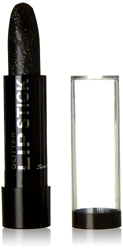 Stargazer Glitter Lipstick Black