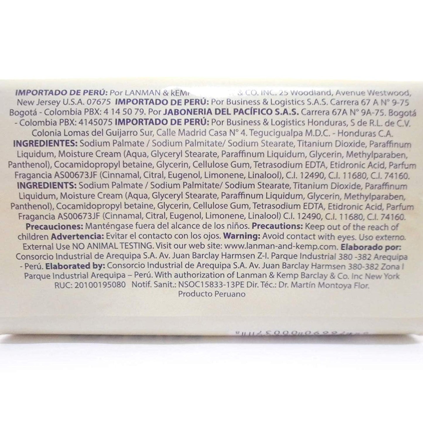 Florida Water Bar Soap 3.3 oz (Pack of 12)
