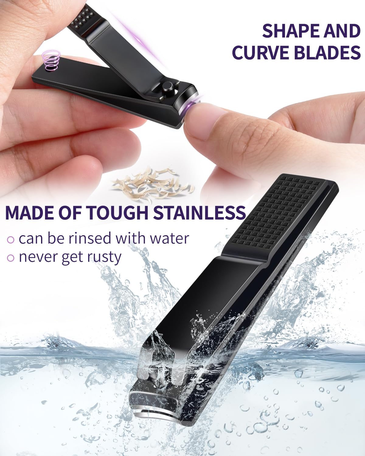 MORGLES Tweezers Set 9 Pcs Nail Clipper Kit with Case for Eyebrows Grooming Beauty and Personal Care MORGLES
