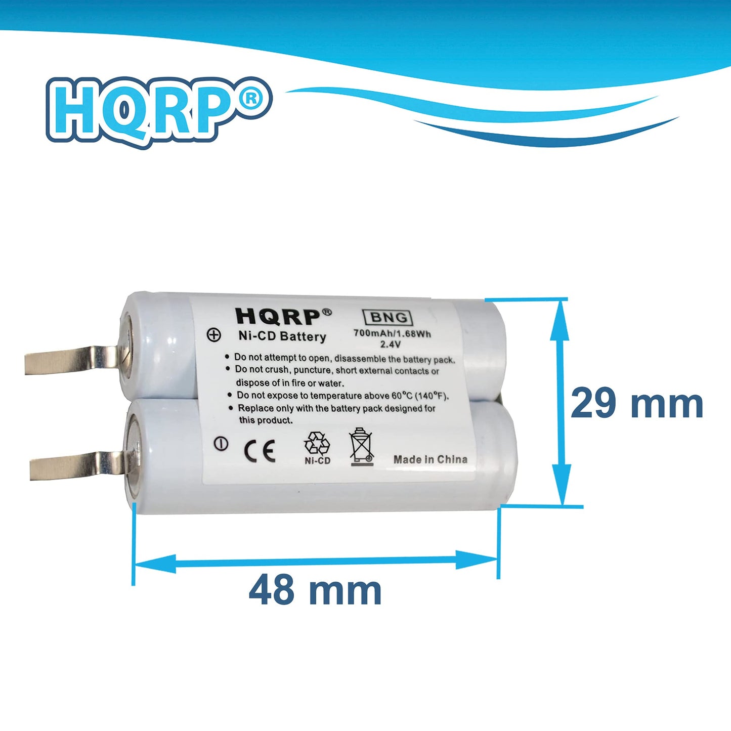 HQRP Battery Compatible with Philips Norelco 6863XL 6865XL 6866XL 6867XL 6885XL 6886XL HQ8885 Razor/Shaver Plus Screwdriver Beauty and Personal Care HQRP