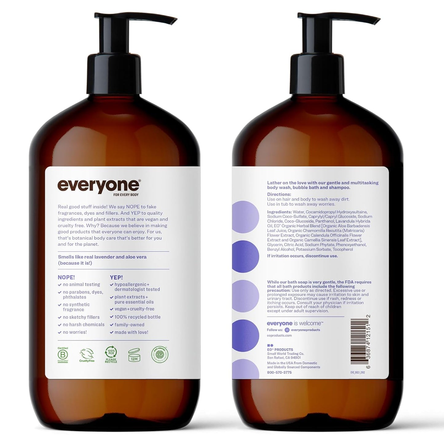 Eo Soap Lavender Aloe