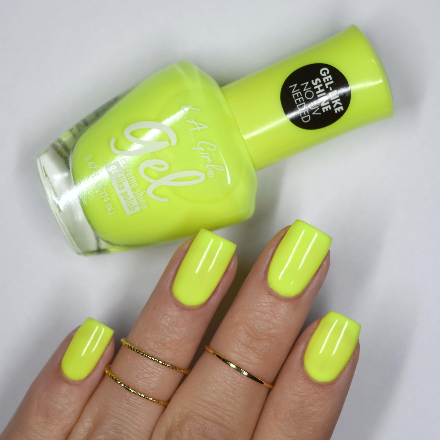 L.A. Girl Neon Gel Polish, Hi-Lite GNL920 Beauty & Personal Care L.A. Girl