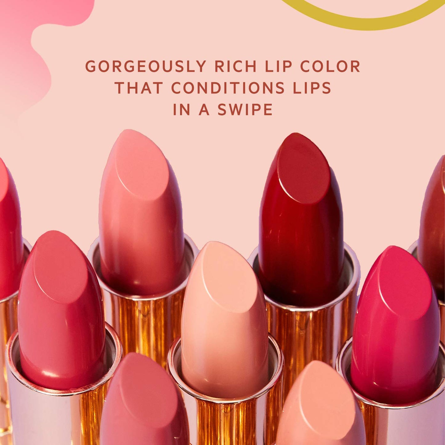 Flower beauty Petal Pout Lipstick Cruelty Free Nourishing Highly Pigmented Lip Color with Antioxidants, Hibis-Kiss- Matte, 0.11 Oz