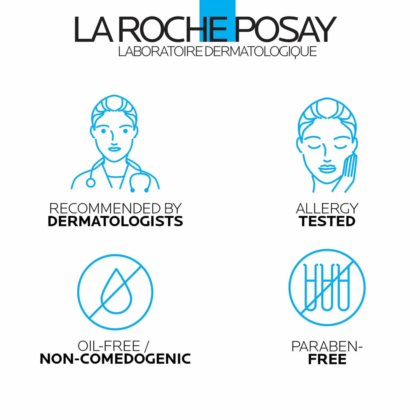 La Roche-Posay Micellar Cleansing Water for Sensitive Skin, Micellar Water Makeup Remover, Cleanses and Hydrates Skin, Gentle Face Toner, Oil Free Beauty and Personal Care La Roche-Posay