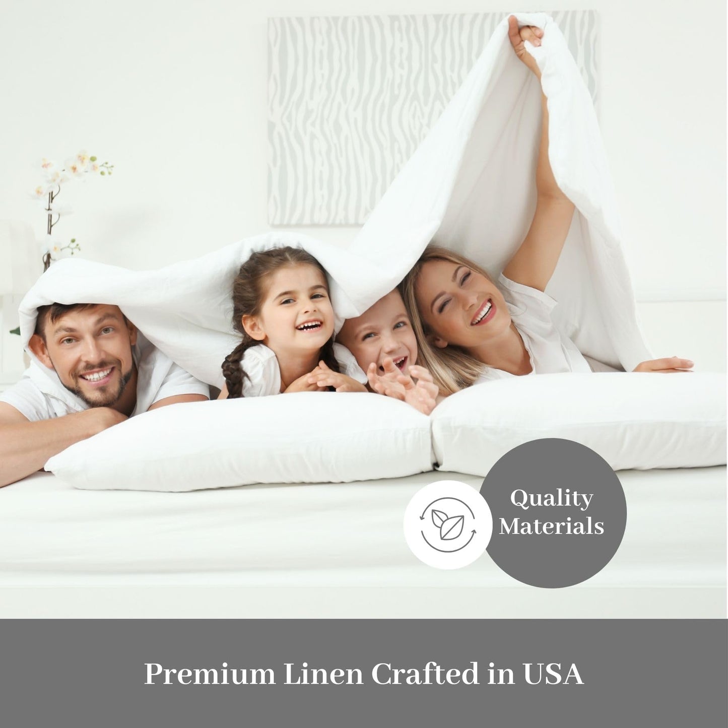 DreamFit DreamChill Cooling Bamboo Viscose Sheets For Hot Sleepers With Elastic Corner Straps 20 inch Extra Deep Pocket Breathable Silky Soft 100%