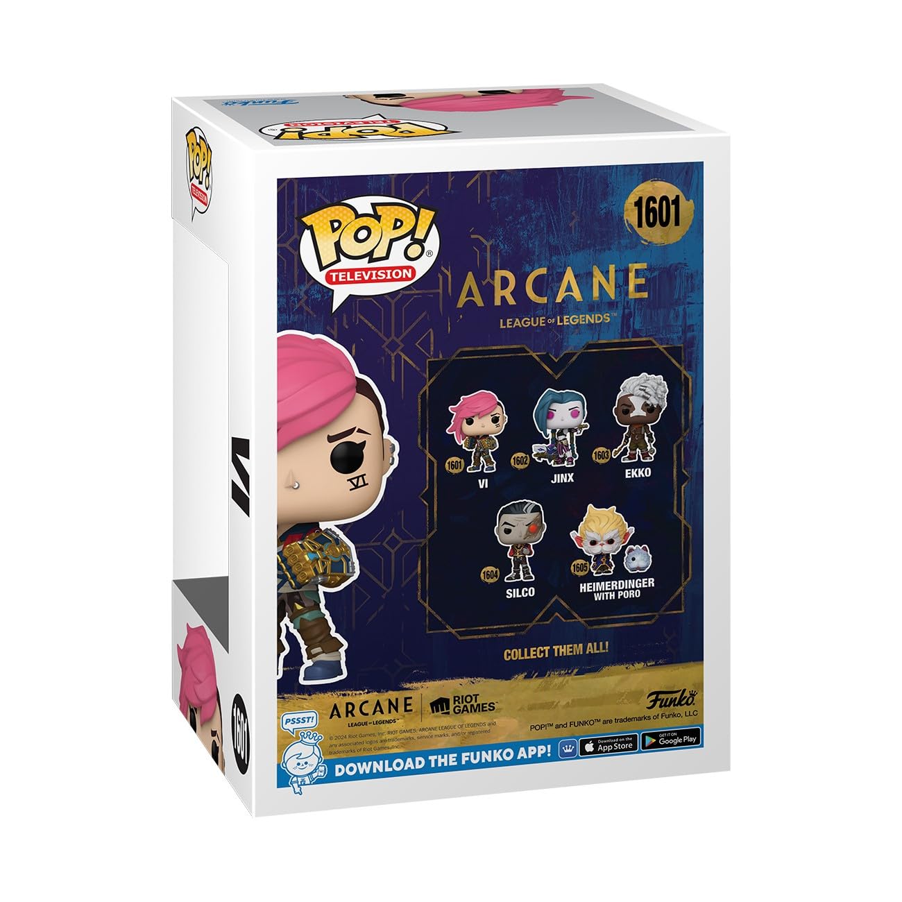Funko POP TV: Arcane LOL - Vi - Arcane: League of Legends - Collectable Vinyl Figure - Gift Idea - Official Merchandise - for Kids & Adults - TV Fans…