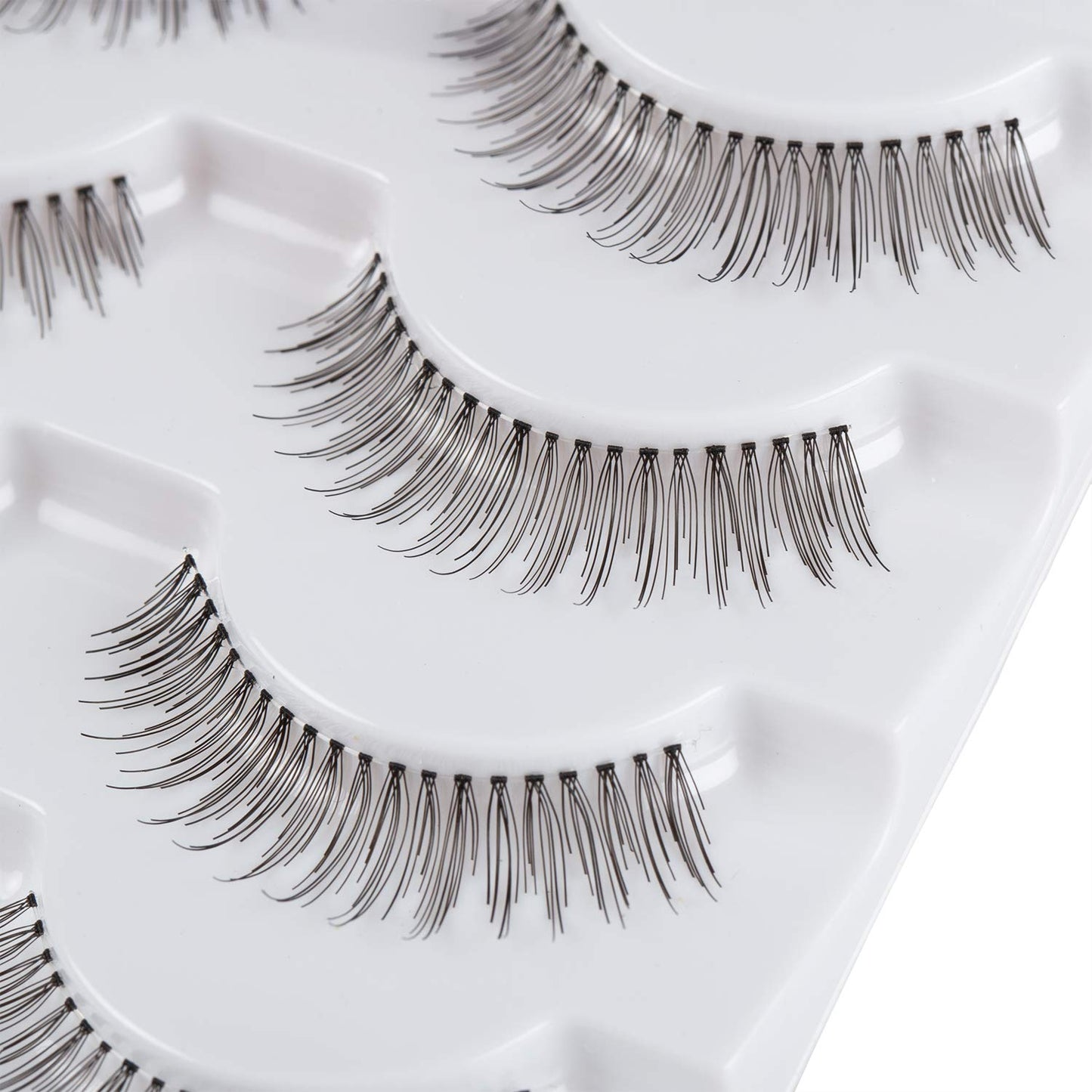 ALICE Lashes 110 Natural Hand Knotted False Eyelashes 5 Pairs Multipack