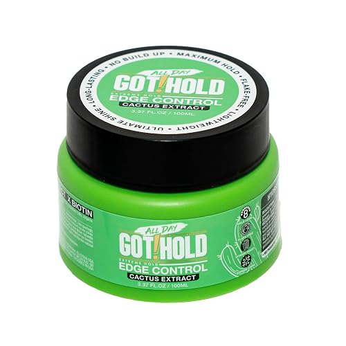 ALL DAY GOT HOLD Extreme hold Cactus Extract Edge Control 3.37 fl.oz/100ml